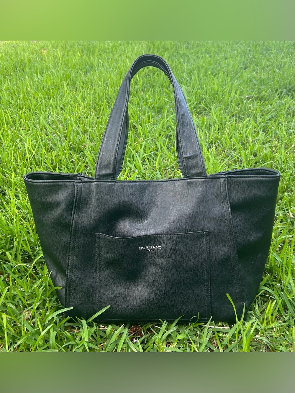 Borsani Italy Black Tote